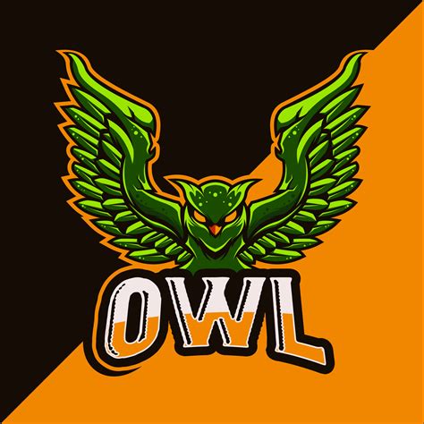 Angry Owl Mascot Esport Logo 16145942 Vector Art At Vecteezy