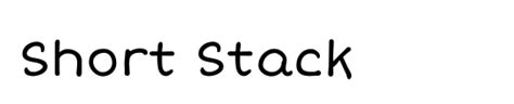 Download Short Stack Regular