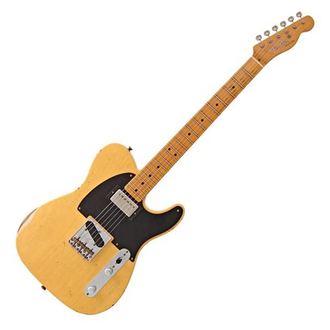 Fender Custom Shop 51 Relic HS Telecaster Nocaster Blonde R99072 At