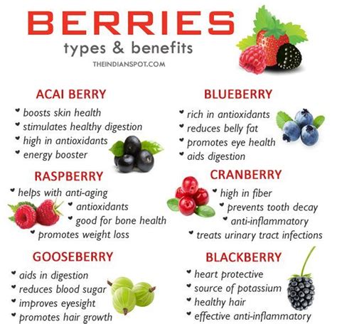 10 Types Of Berries And Their Benefits Acai Berry Benefits Healthy