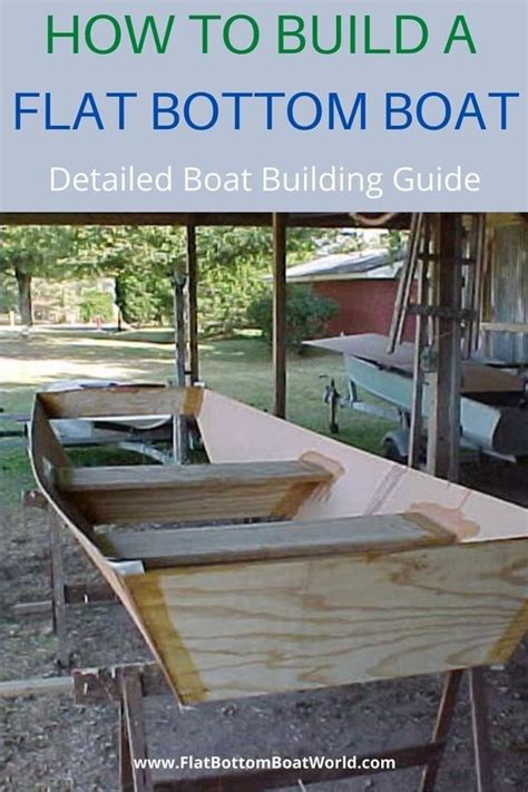 How To Build A Flat Bottomed Boat Jon Boat Plans Flat Bottom Boat