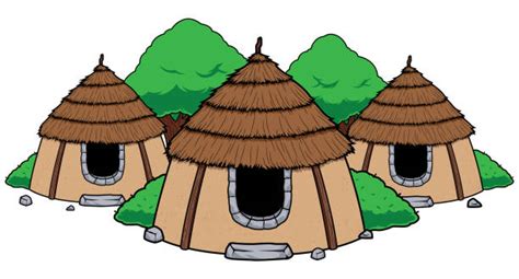 5600 Village Hut Stock Illustrations Royalty Free Vector Graphics