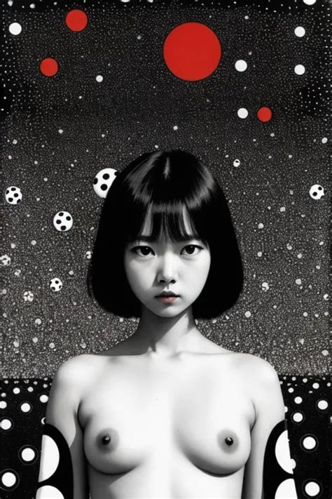 Dopamine Girl Surreal Collage Art Crafted From Vintage Japanese