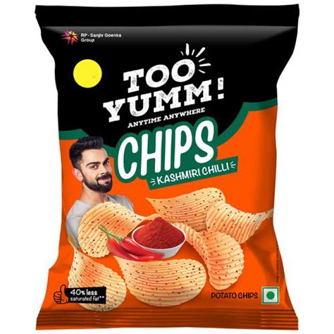 Buy Too Yumm Potato Chips Kashmiri Chilli With 45 Less Saturated