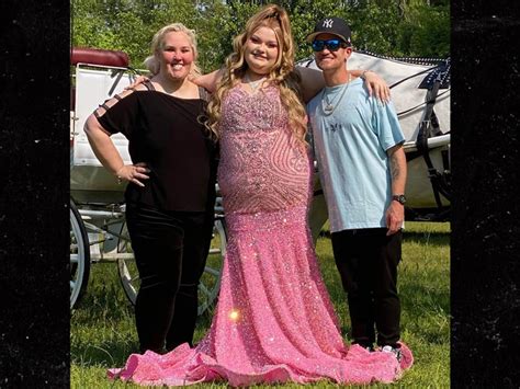 Honey Boo Boo Wears Pink Prom Dress In Pics With Bf And Mama June