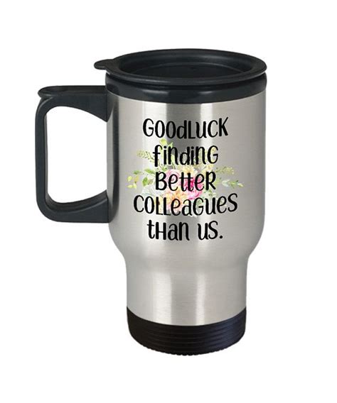 Coffee Mugs Goodbye Leaving Farewell Office Goodluck Funny Coworker