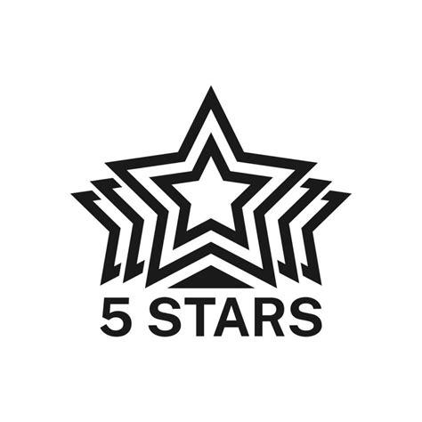 Five Star Rating Best Award Icon Or Symbol 34118997 Vector Art At Vecteezy