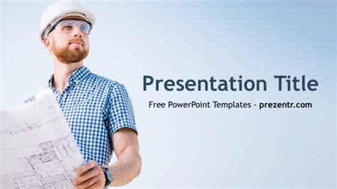 Free Engineer Powerpoint Template Prezentr Ppt Templates