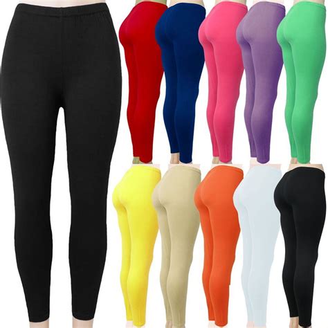 48 bulk women s buttery soft full length leggings in assorted colors at