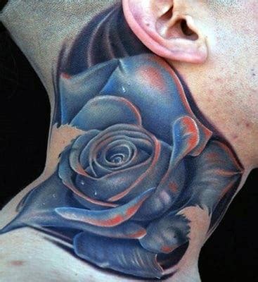 Designs can be black and white, all black, or every color of the rainbow for a beautiful watercolor affect. Top 35 Best Rose Tattoos For Men - An Intricate Flower