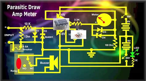 I had a parasitic draw on my car and it drove me crazy. Parasitic Draw Amp Meter - YouTube