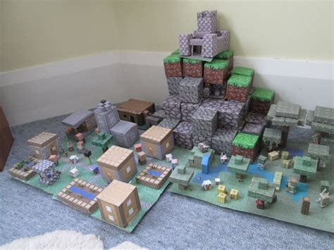Papercraft My Mini World By Joseph12034 Minecraft Designs Minecraft