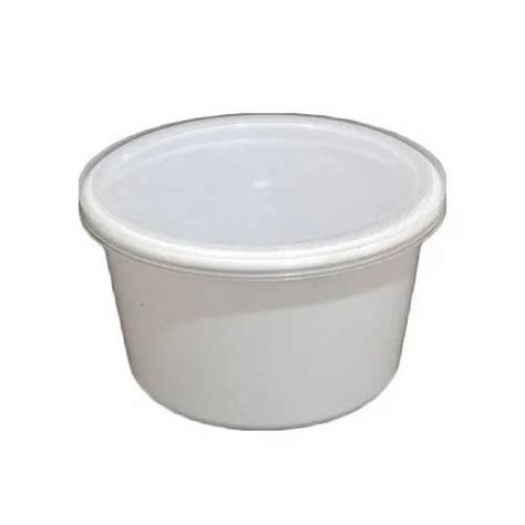 Polypropylene Round 250 Ml Plastic Food Container At Rs 270piece In