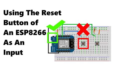 Tmt Using The Reset Button Of An Esp8266 As An Input Youtube