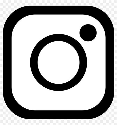 Instagram Logo Black And White Lopaastro
