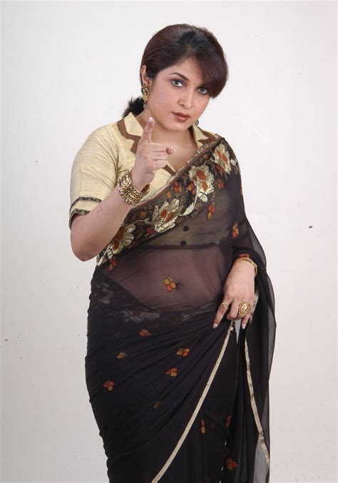 Telugu Actress Hot Photos Ramya Krishnan Hot Navel Show In Saree
