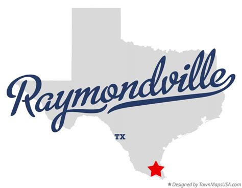 Map Of Raymondville Tx Texas