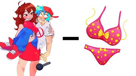 Funny 💕 Fnf Girlfriend Panties Fnf Animation Best Moment ️👄🩱👗‍🎨 Youtube