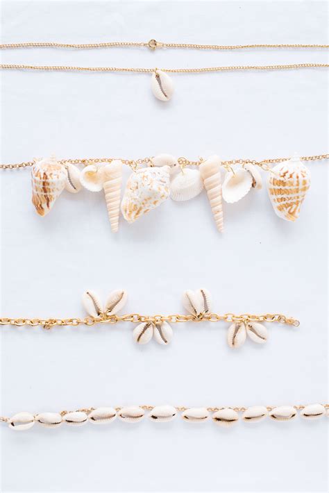 Make This Simple Shell Jewellery Diy Jewelry Necklace Earrings
