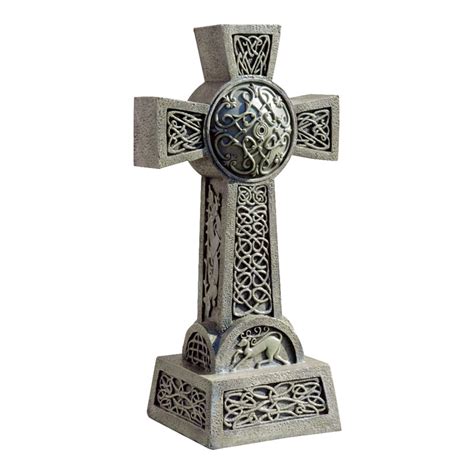 Design Toscano Donegal Celtic High Cross 22 In Religion Garden Statue