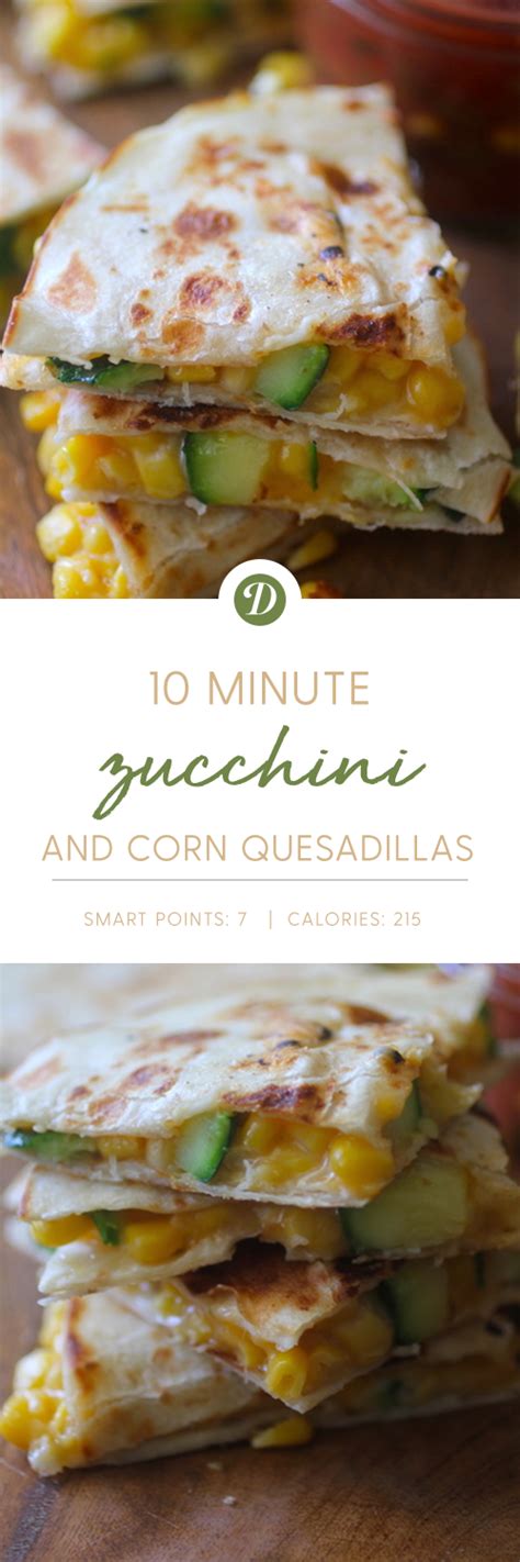 Zucchini And Corn Quesadillas Dashing Dish Appetizer Recipes