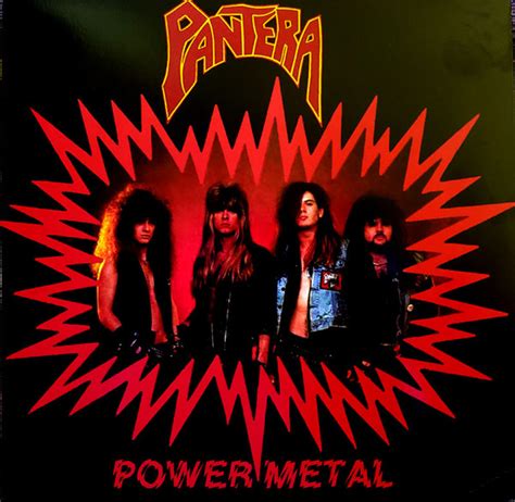 Pantera Power Metal Red Vinyl Discogs