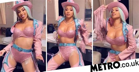 Cardi B Needs No Man During Solo Backstage Bumping And Grinding Session