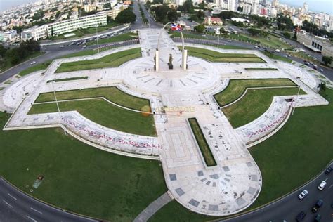 Plaza De La Bandera Santo Domingo República Dominicana Do