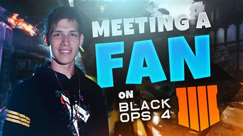 Faze Pamaj Meeting Huge Fan On Black Ops 4 Youtube