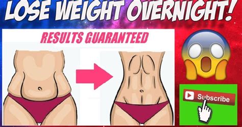 How To Lose Weight Overnight Fastest Tips For Men And Women