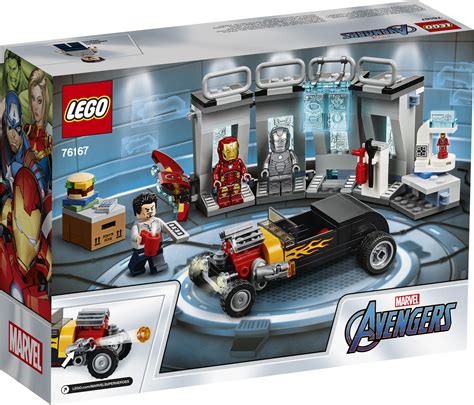 Lego Marvel Avengers Iron Man Armory 76167 Superhero Building Toy