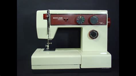 Vintage riccar sewing machine models. Riccar 3500 sewing machine - YouTube