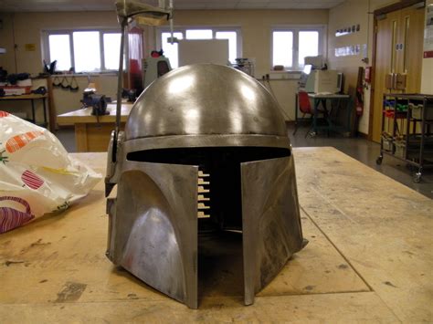 Star wars the magic of myth 1,330. My fully welded, steel, Boba Fett helmet. Full size and ...