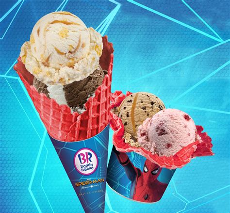Shopgirl Jen Baskin Robbins Flavor Of The Month With Spiderman
