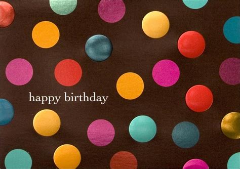 Polka Dot Birthday Card Happy Birthday Greetings Happy Birthday