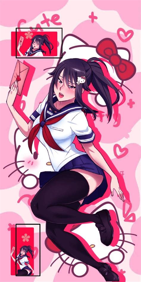 𝑨𝒚𝒂𝒏𝒐 𝑨i𝒔𝒉𝒊 Simulador Yandere Desenho De Rosto Yandere