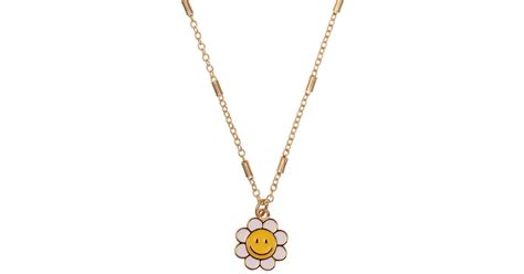 Talis Chains Flower Power Necklace In Metallic Lyst
