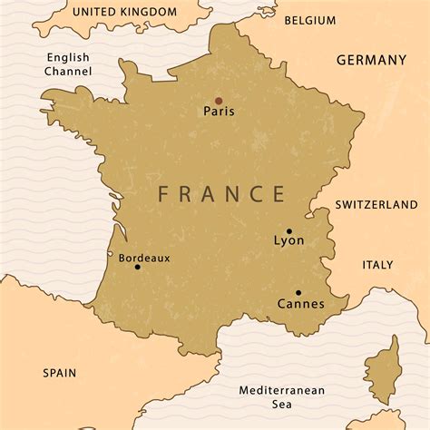 Map Of France Vector 165933 Vector Art At Vecteezy