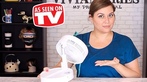 As Seen On Tv Products My Foldaway Fan Review Youtube