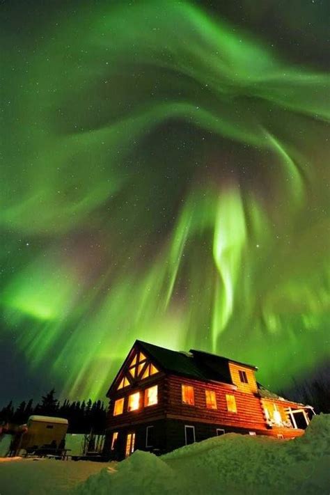 Fairbanks Alaska Northern Lights Aurora Borealis Northern Lights