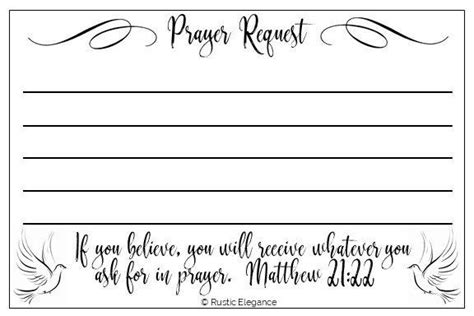 Tell him your prayer requests and he shall speak god's message to you today Packs of Prayer Request Cards | Etsy | Prayer request ...