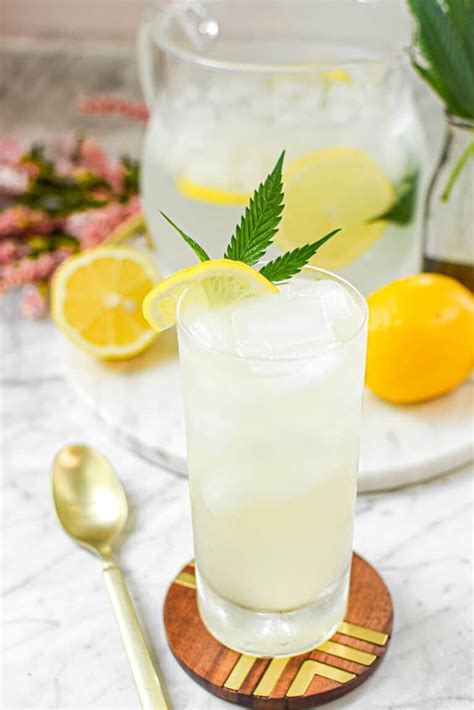 Simple Refreshing Cannabis Lemonade Emily Kyle Ms Rdn