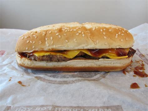 Review Burger King Extra Long Bbq Cheeseburger