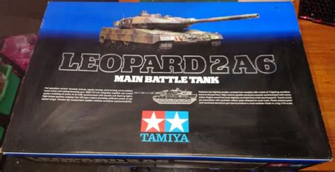 TAMIYA RC Leopard A Tank Full Option Multimedia Kit Complete