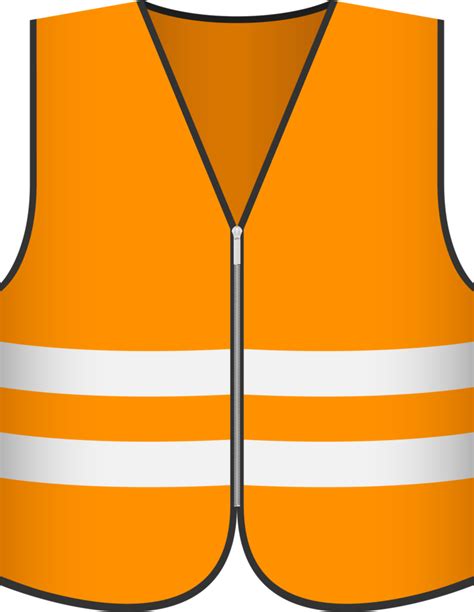 Safety Vest Clipart Design Illustration 9354902 Png