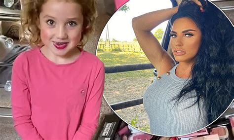 Katie Price Sparks Fury After She Buys Her Daughter Bunny 5 A Hoard Of Her Own Make Up Daily