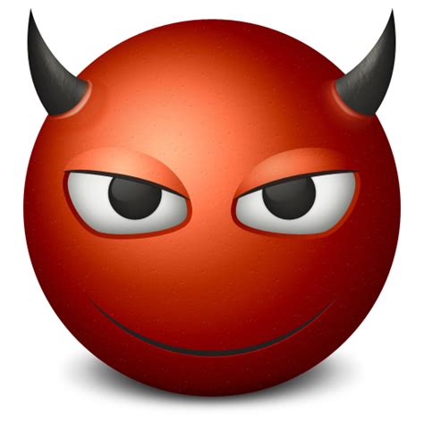 Download Emoticon Devil Smiley Emoji Transparent Icon Hq Png Image