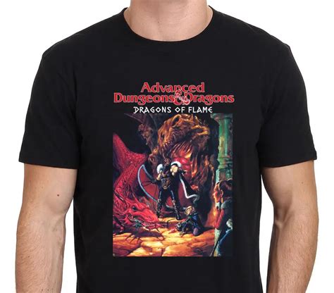 Short Sleeve Cotton T Shirts Man Clothing Dungeons And Dragons