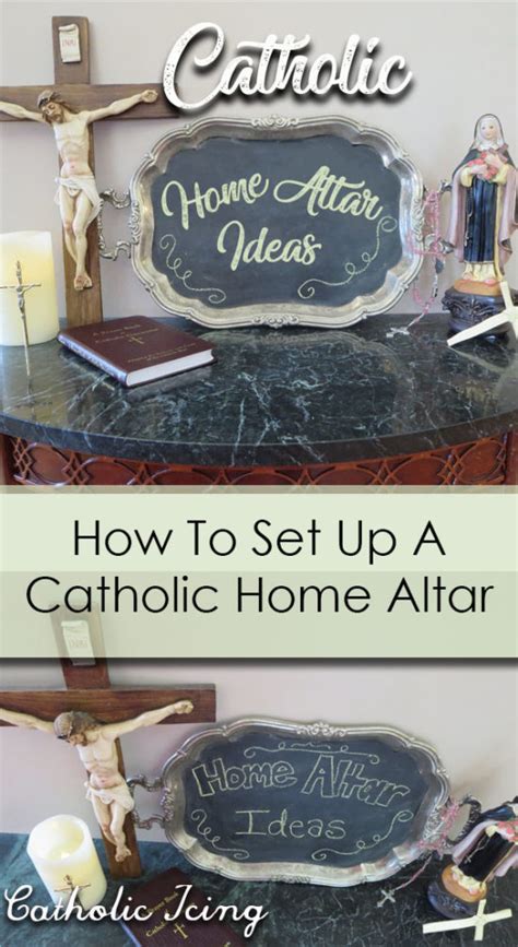 How To Set Up A Home Altar Catholic Home Altar Ideas Artofit