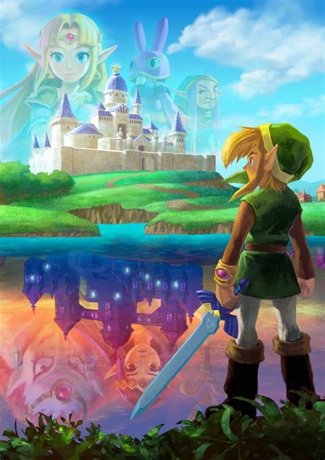 Nintendo Releases New A Link Between Worlds Artwork Zelda Universe